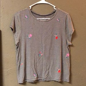 American Eagle Striped T-Shirt